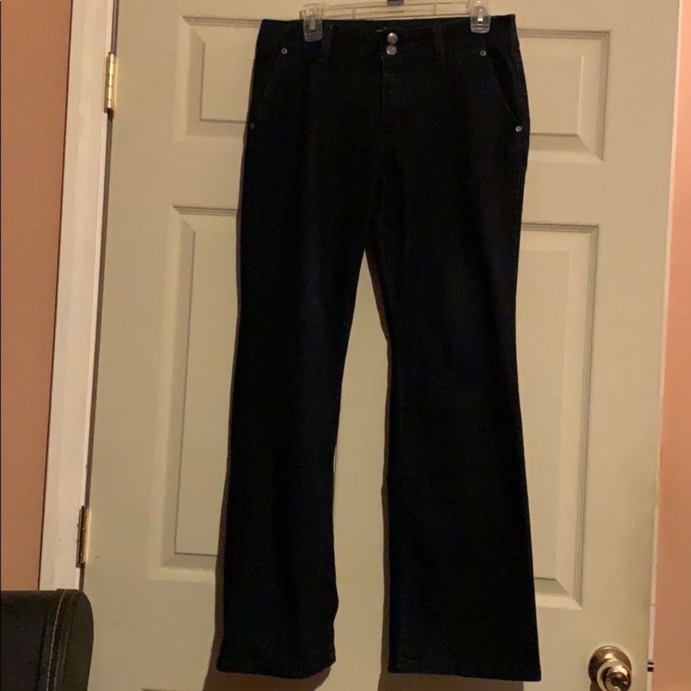 Croft & Barrow Dark Denim Blue Jeans